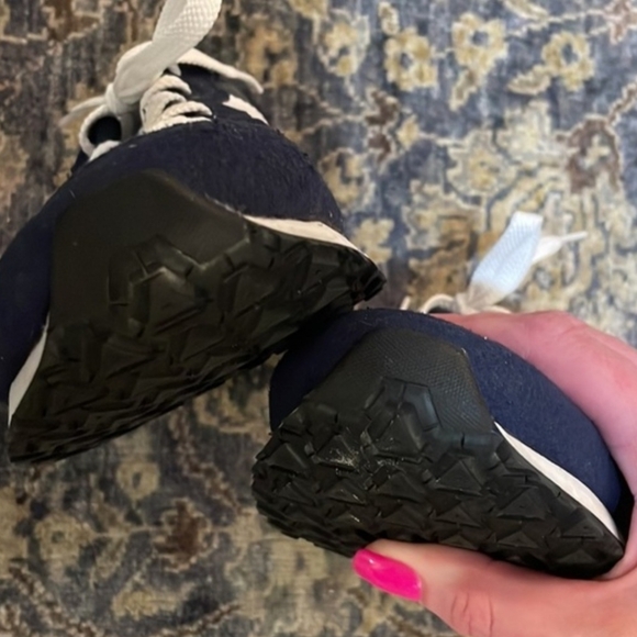 Polo Ralph Lauren Jogger Suede & Mesh Blue Sneakers US Men's Size 9.5 - Picture 8 of 10